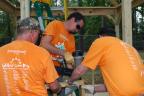 LyondellBasell employees volunteer at a Global Care Day project in Channelview, Texas USA